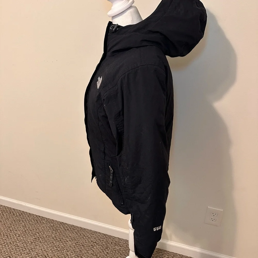 The North Face Black Insulated Jacket Size Small - Picture 3 of 10